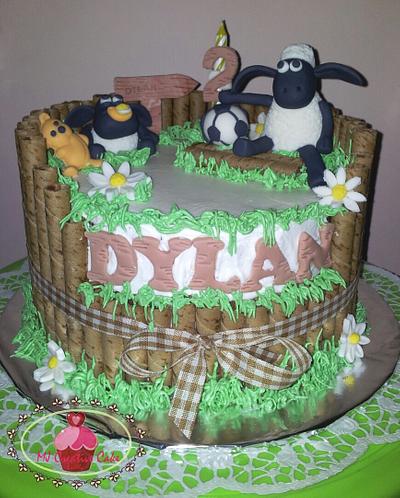 shaun the sheep cake - Cake by Mj Creative Cake by jlee