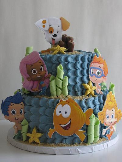 Bubble Guppies Cake! - Cake by Sandra Caputo