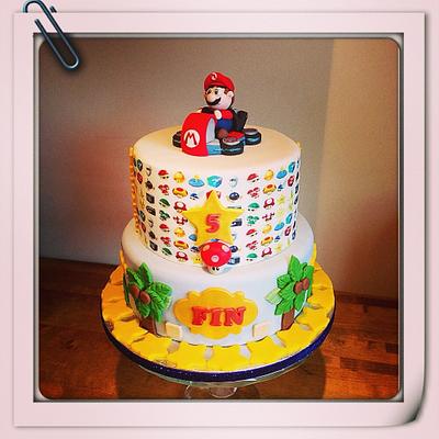 Super Mario Kart cake - Cake by Wonderland Cake and Cookie Co