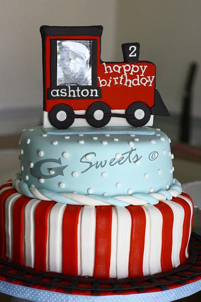 Train Cake - Cake by G Sweets