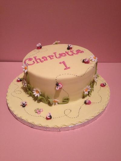 Charlotte is 1 - Cake by Janet Harbon