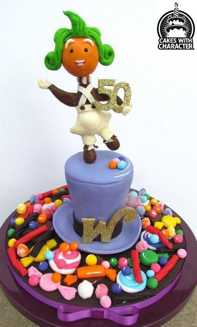 Willy Wonka 50th celebration - Cake by Jean A. Schapowal