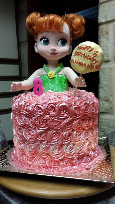 princess doll cake - Cake by bebethmanalo