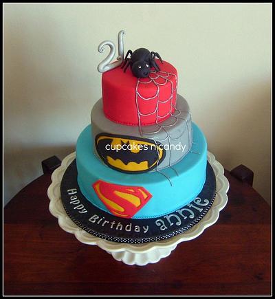 Super Hero Cake - Cake by Cupcakes 'n Candy