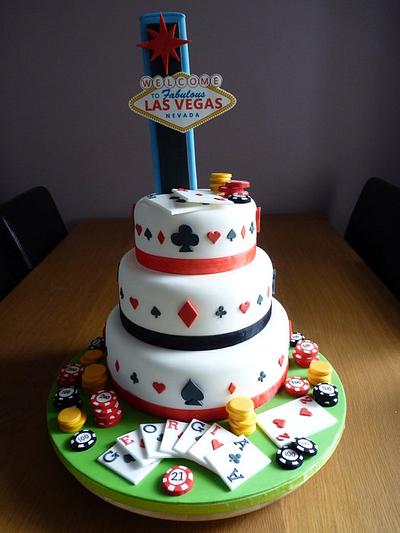 Las Vegas 21st Birthday Cake - Cake by Sharon Todd