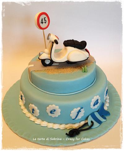 Vespa 50 - Cake by Le torte di Sabrina - crazy for cakes