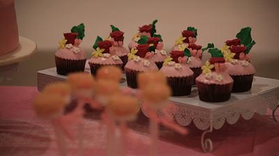 Cup cakes #pink #caked - Cake by Caked India