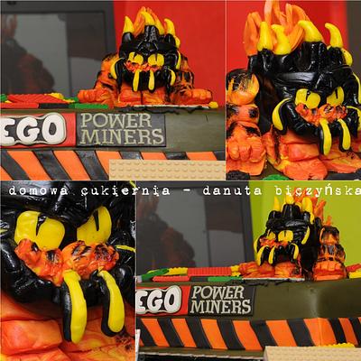 Lego power miners - Cake by danadana2