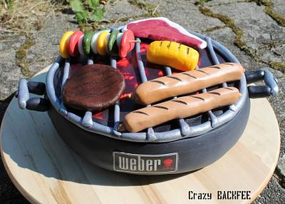 Barbecue Cake - Cake by Crazy BackNoé