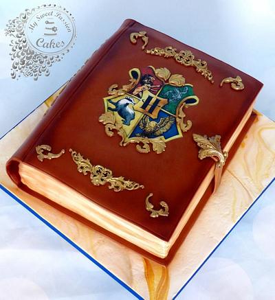 Harry Potter Book  - Cake by Beata Khoo