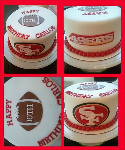 49ers - Cake by Sandy 