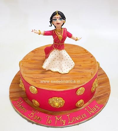 Kathak dancer cake - Cake by Sweet Mantra Homemade Customized Cakes Pune