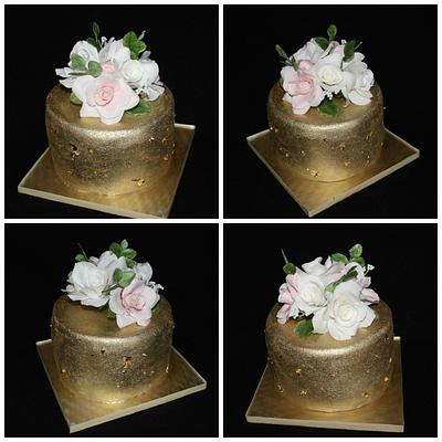 Gold  cake - Cake by Anka