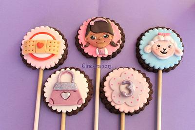 Dottie Mcstuffins stick cookies - Cake by Ginestra