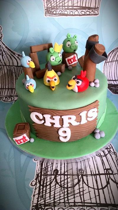 Angry Birds - Cake by Cakes galore at 24