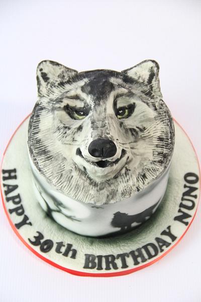 Wolf Cake - Cake by Cake Addict