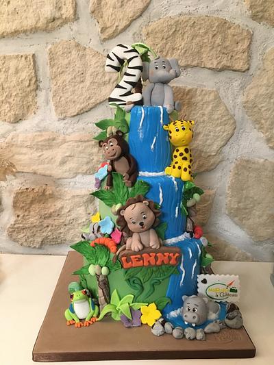 Jungle cake - Cake by Alexandra Smadja (Ma Boîte à Gâteau)