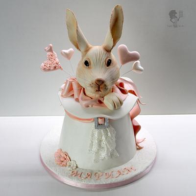 Realistic bunny - Cake by Antonia Lazarova