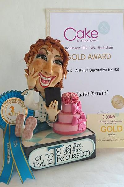 Birmingham Cake International spring edition 2016, MiniKate - Cake by Kate Plumcake