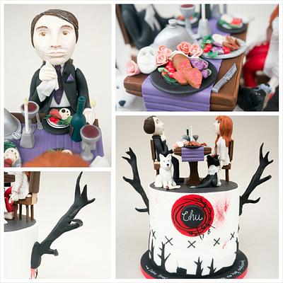 Hannibal TV Series 2013 Cake  - Cake by TARTARTE