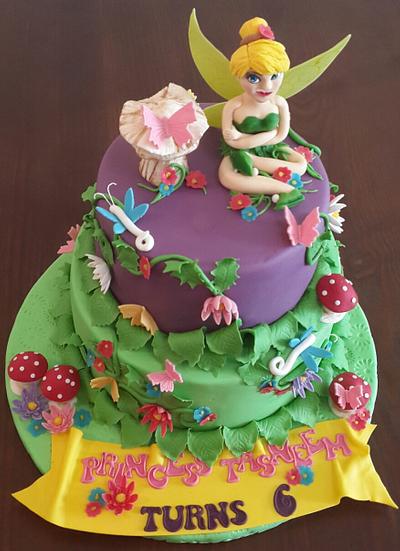 The tinkerbell cake - Cake by The Cakes Icing