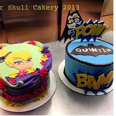 Tinkerbelle & Aquabats dual birthday=) - Cake by Shey Jimenez