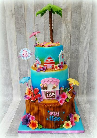 Summer time Cake - Cake by Sam & Nel's Taarten