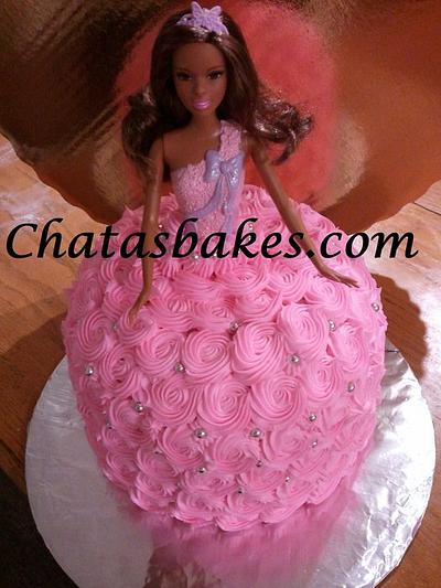 3D barbie  - Cake by Elizabeth Rosado 