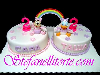 CAKE FOR TWINS - Cake by stefanelli torte