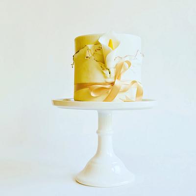 Cala in Veil - Cake by Le RoRo Cakes