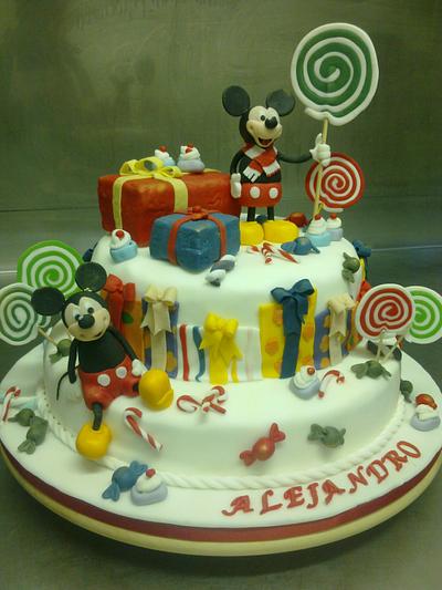 mickey mouse cake - Cake by barbara Saliprandi