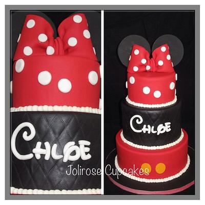 Minnie Mouse Birthday Cake - Cake by Jolirose Cake Shop