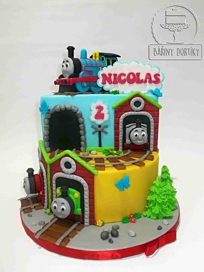 Thomas the Train - Cake by cakeBAR