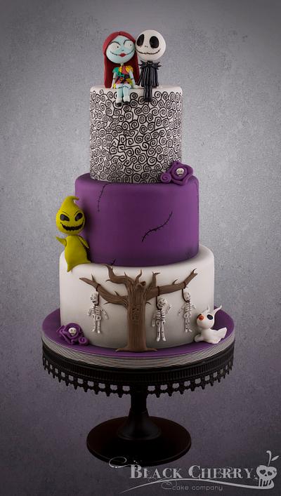 'Cute' Version of Jack and Sally - Cake by Little Cherry