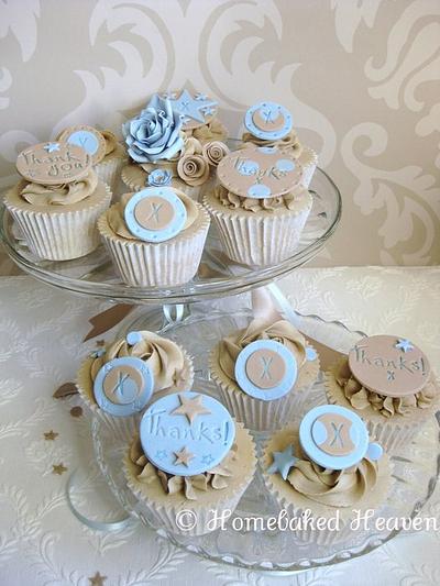 Thank You cupcakes - Cake by Amanda Earl Cake Design