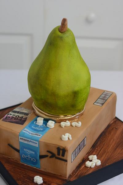 Pear and Amazon Box Cake - Cake by Sugarpixy