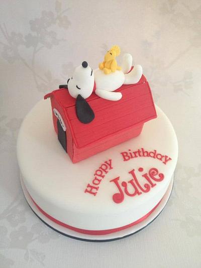 Snoopy Cake - Cake by Victoria's Cakes