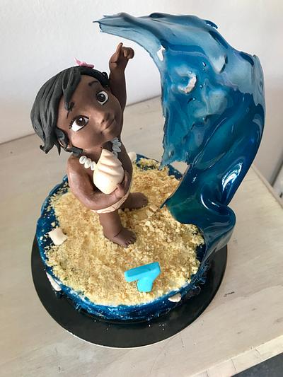 Baby Oceania for Ginevra! - Cake by danida