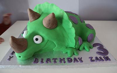 dinosaur cake - Cake by nicola thompson