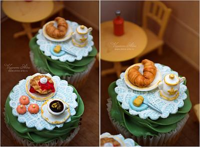 cafeteria miniatures  - Cake by Alina Vaganova
