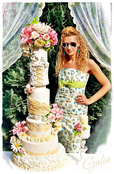 My New Wedding Cake  - Cake by Galya's Art 