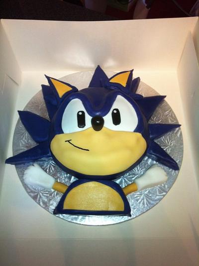 Sonic the Hedgehog cake  - Cake by Mark