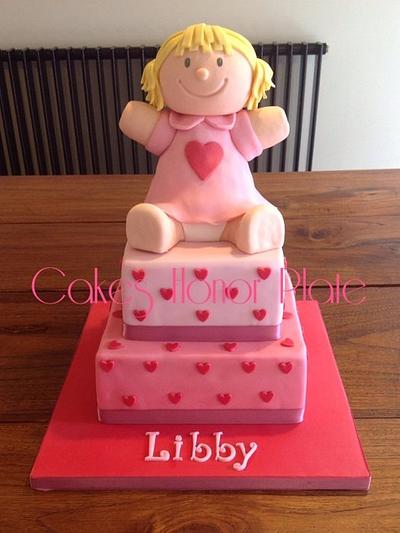 Doll christening cake - Cake by Cakes Honor Plate