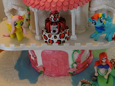 My Little Pony Castle - Cake by BellaCakes & Confections