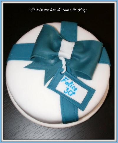 Happy 30th birthday ! - Cake by Il dolce zucchero di Anna & Lory
