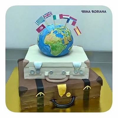 Travel Around the World - Cake by Irina-Adriana