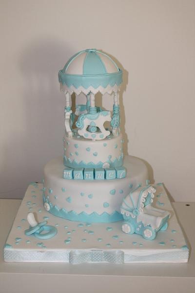 Manuel baptism - Cake by Elena Michelizzi