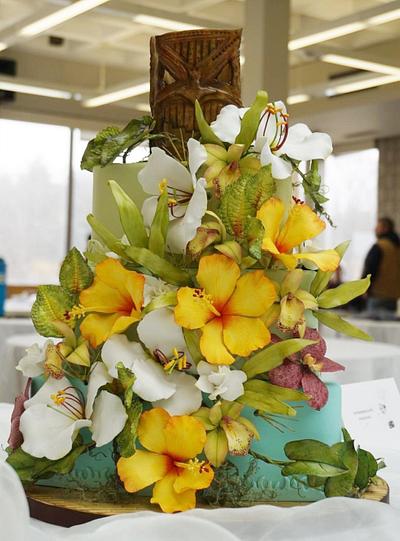 South Pacific Inspiration - Cake by The Cake Scientist (Jen)