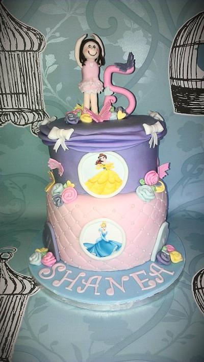 Princess and Ballerina - Cake by Cakes galore at 24