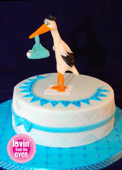Stork Cake - Cake by Lovin' From The Oven